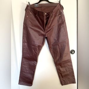 Gap vintage slim mid rise coated jeans